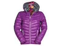 Warme en trendy jas merk Payper model replica met contraskleur en kap